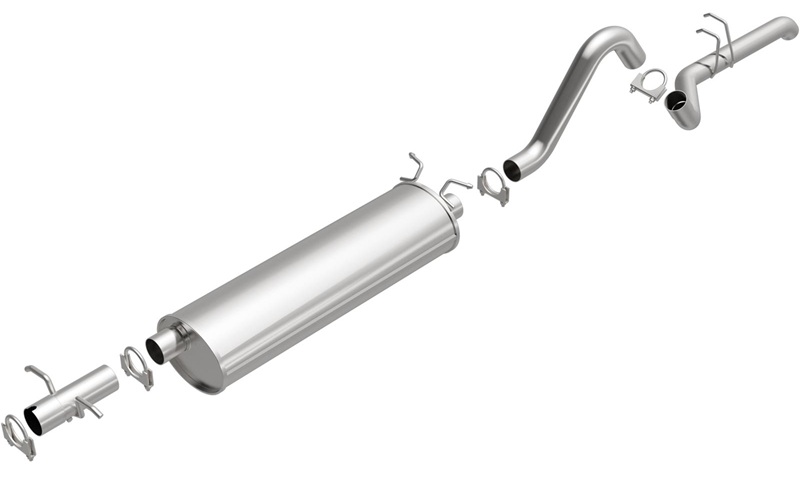 BRExhaust Direct-Fit Single Exhaust 98-03 Durango 3.9,4.7, 5.9L